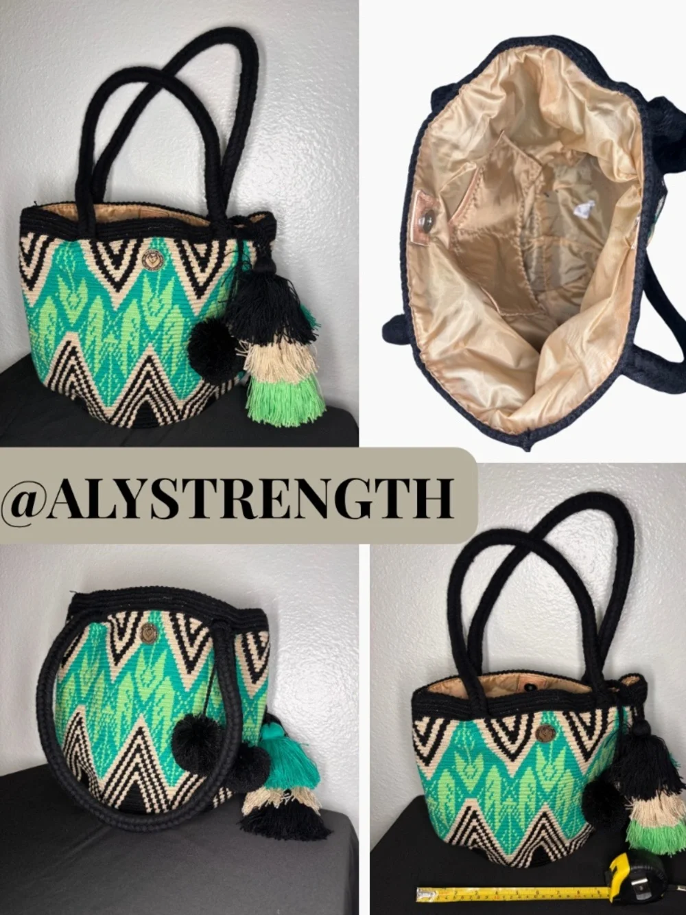 Handmade Wayuu Bucket Tote